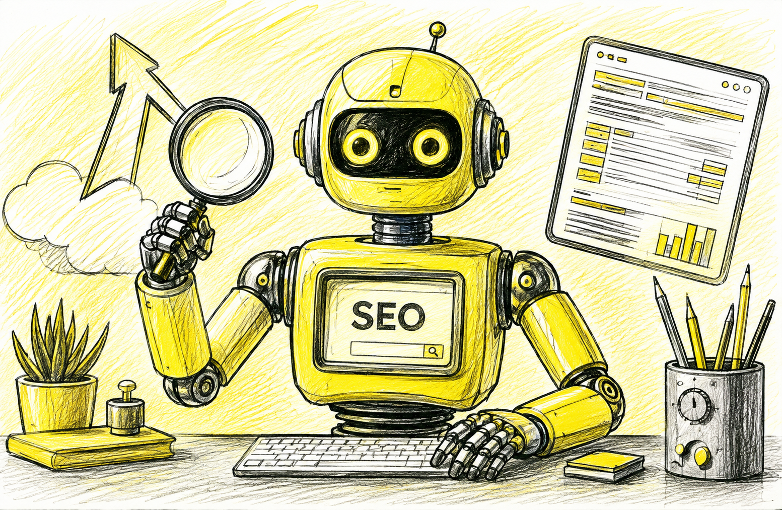 SEO с помощью нейросети: как ИИ помогает в продвижении в 2026 году